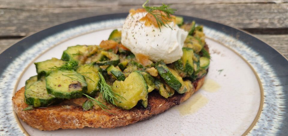 Courgette Bruschetta