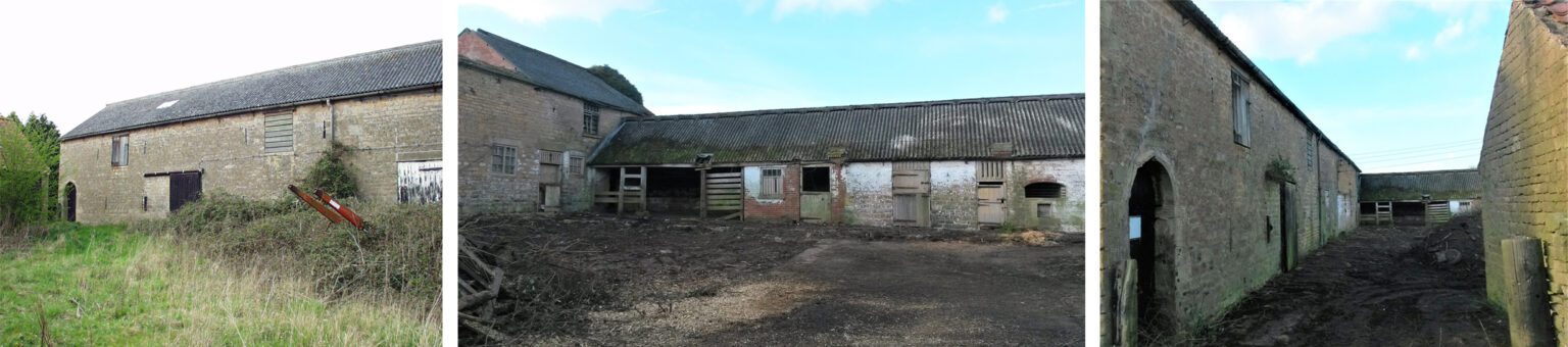 Holbeck Farm Barns before restoration