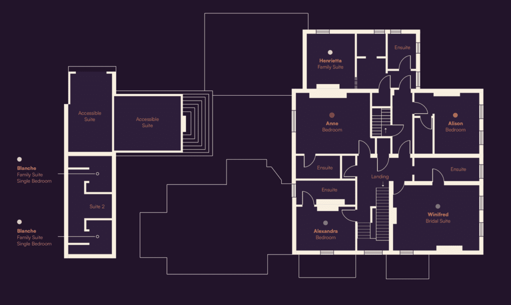 Cuckney House Level 1 floor plan