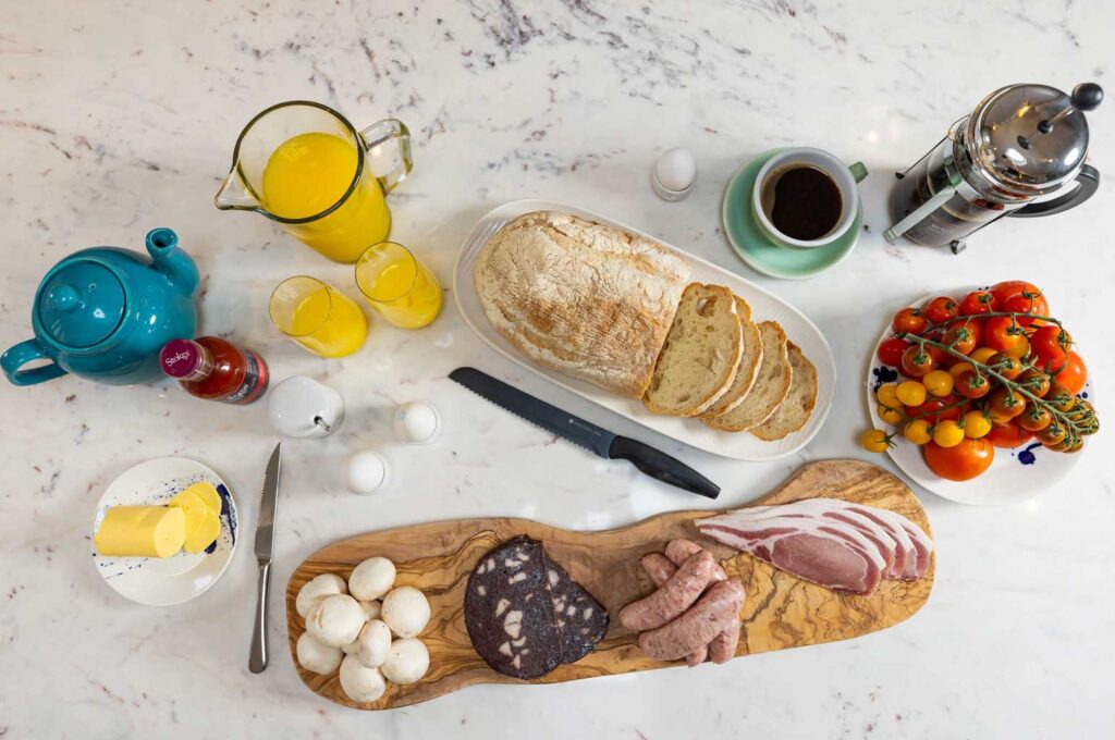 Cuckney House Breakfast hamper